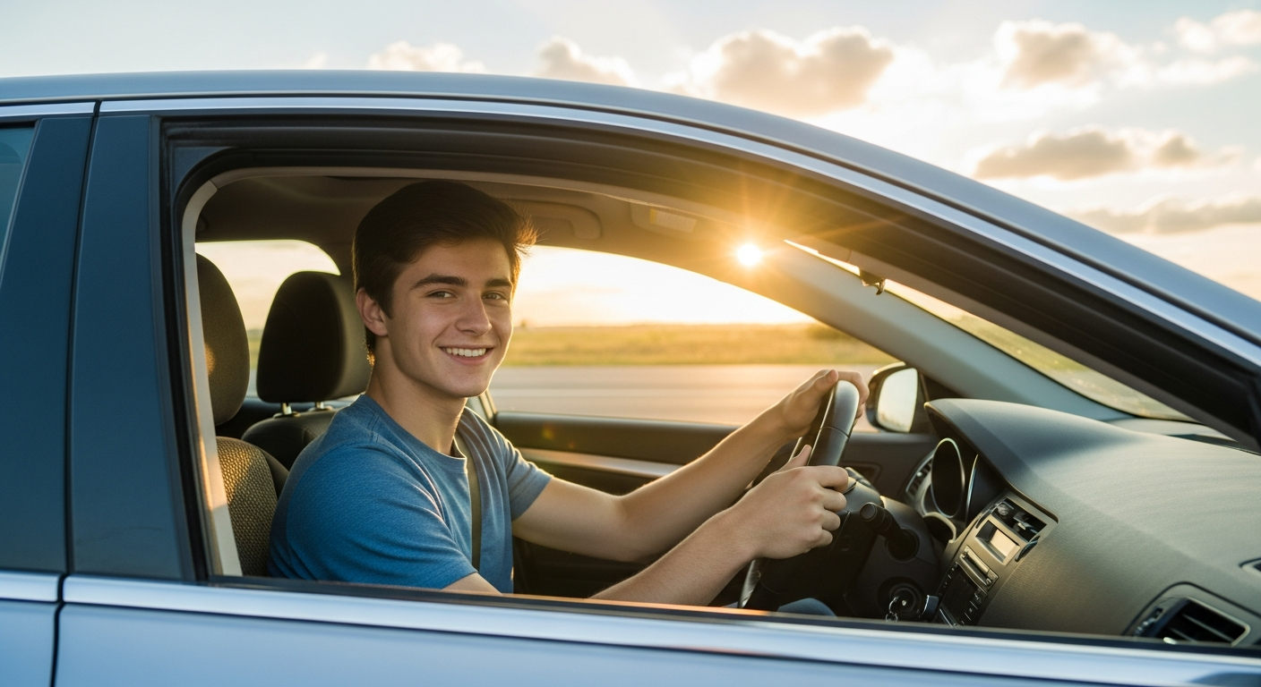 Teen driver ready for the road